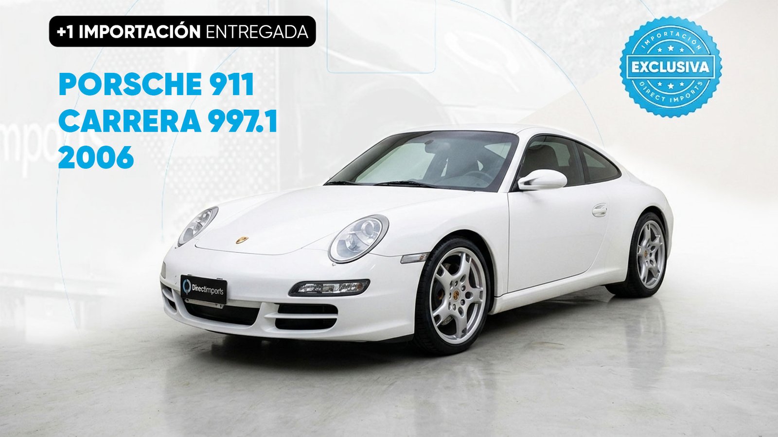 Entrega del Porsche 997-1 2006 Paraguay